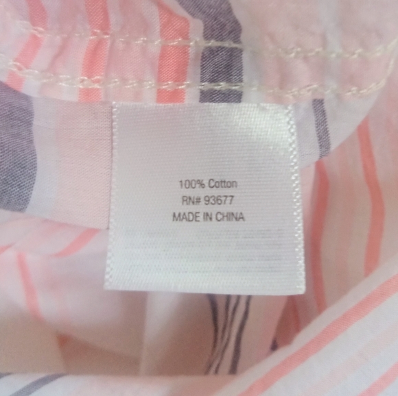 HP🛍️A.N.A A New Approach pink size medium gently worn lightweight button down - Picture 5 of 16